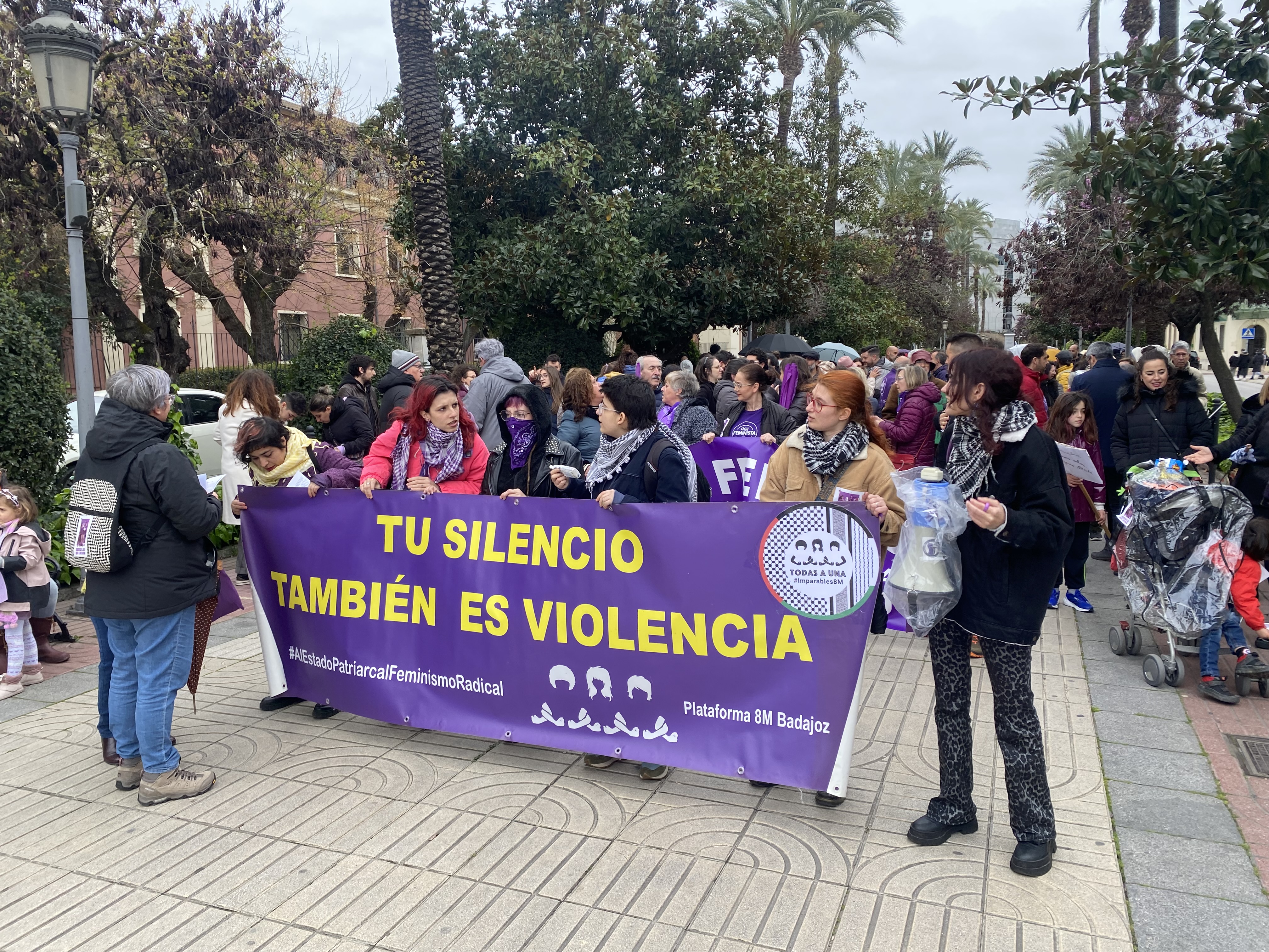 Así hemos contado las manifestaciones por el 8M en Extremadura