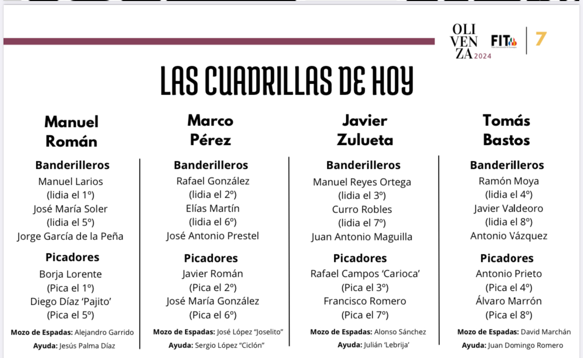 Así hemos contado la novillada del domingo en la Feria de Olivenza