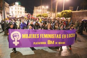 Así hemos contado las manifestaciones por el 8M en Extremadura
