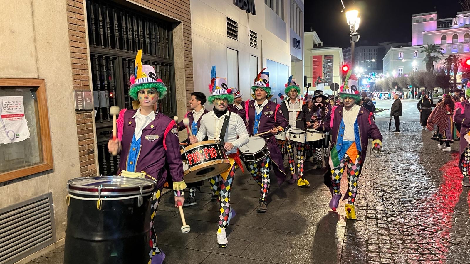 Los Mirinda, ganadores del Concurso de Murgas de Badajoz