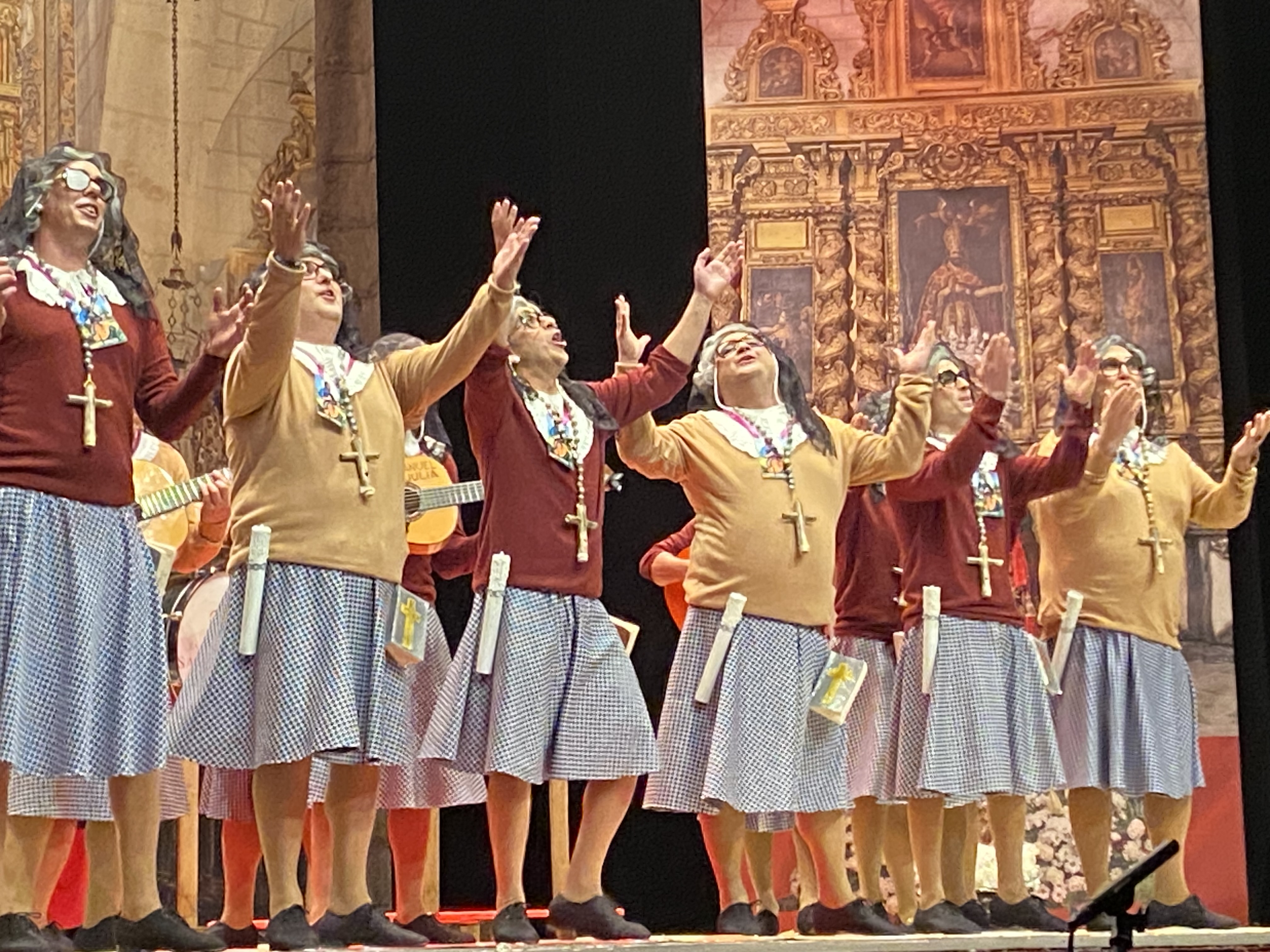 Los Mirinda, ganadores del Concurso de Murgas de Badajoz