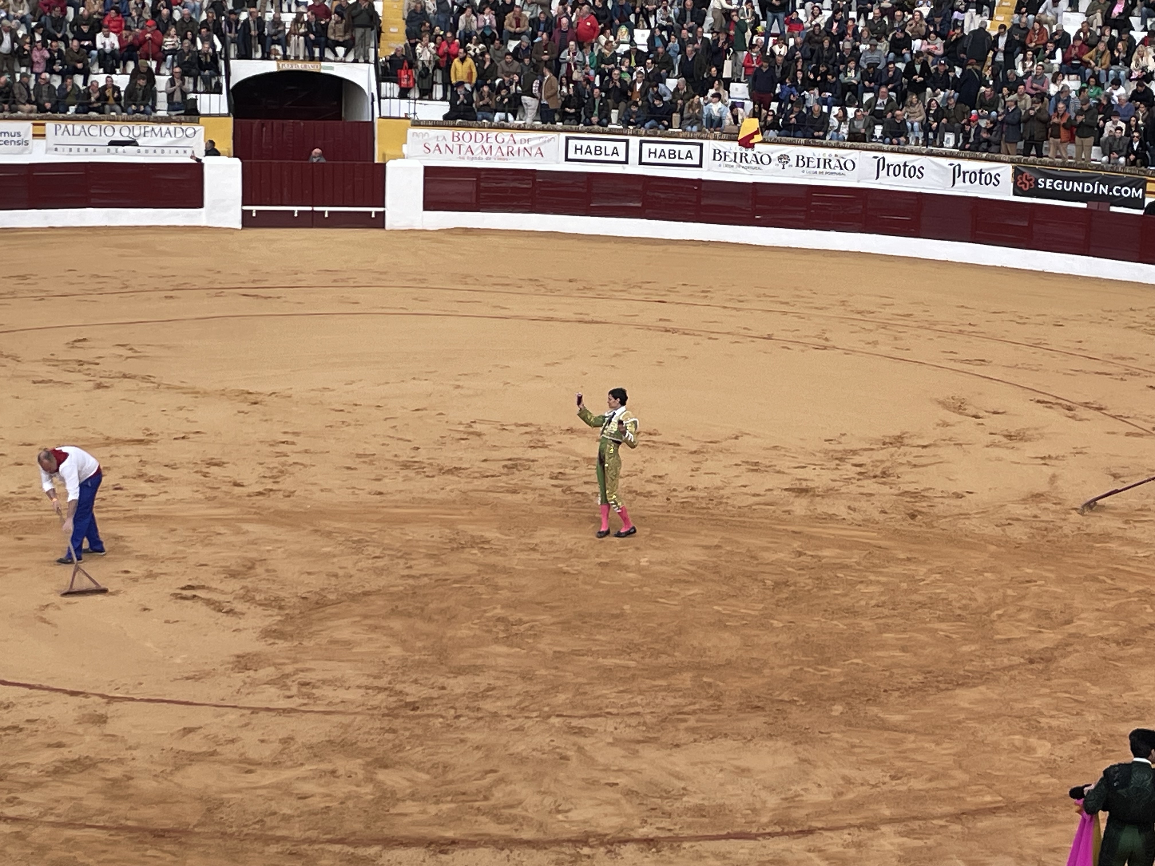 Así hemos narrado la novillada extremeña de la Feria de Olivenza