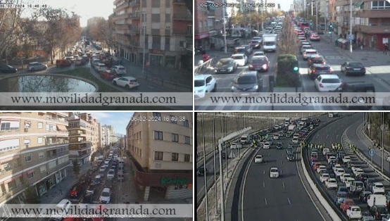 Así hemos contado la tractorada de este martes en Granada