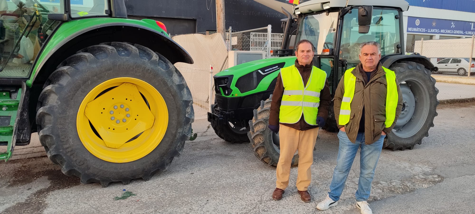 Así hemos contado la segunda jornada de protestas de los agricultores en Granada