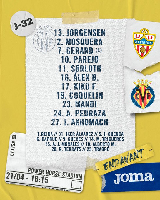 Directo | Almería - Villarreal