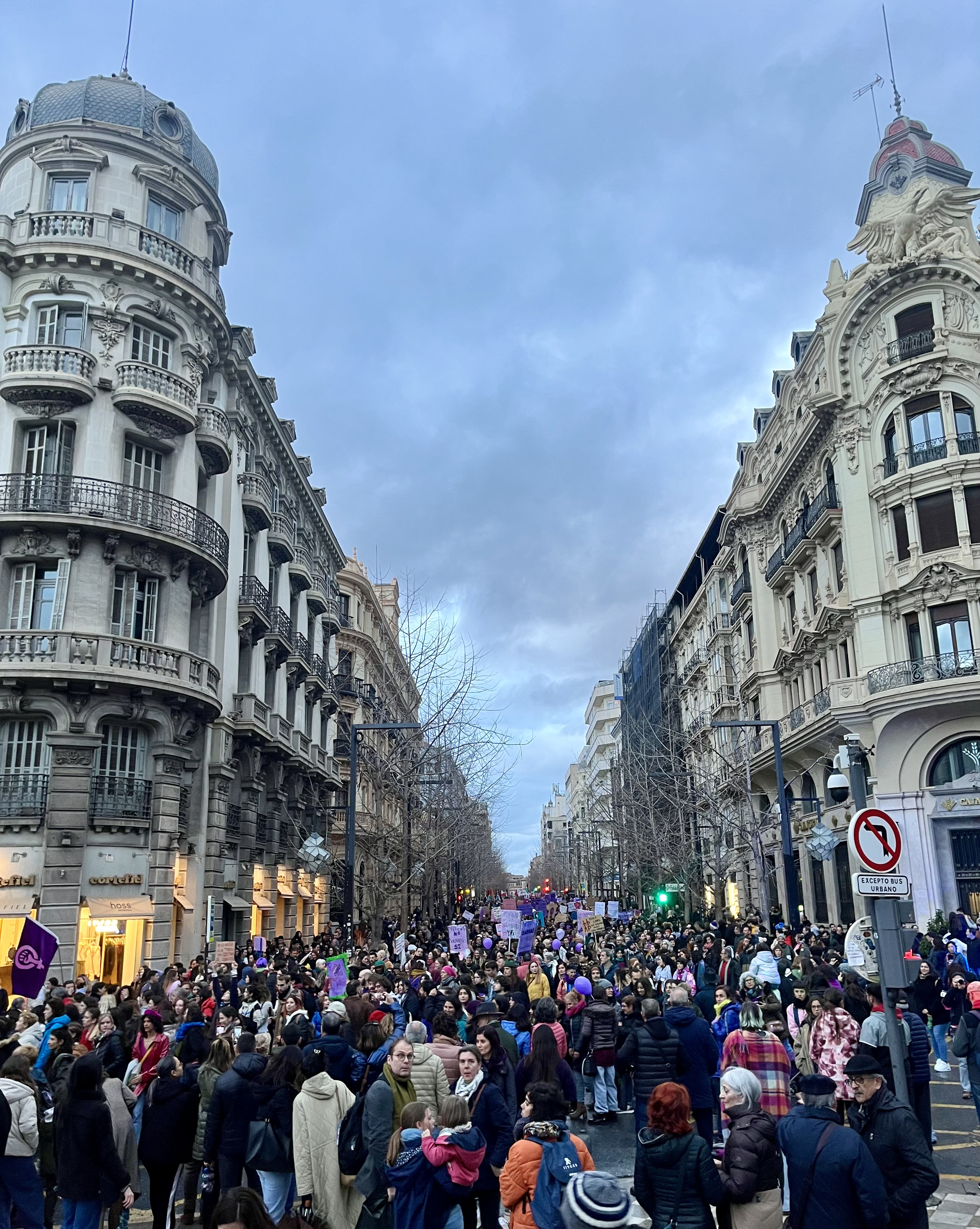 En directo | Manifestación del 8M en Granada