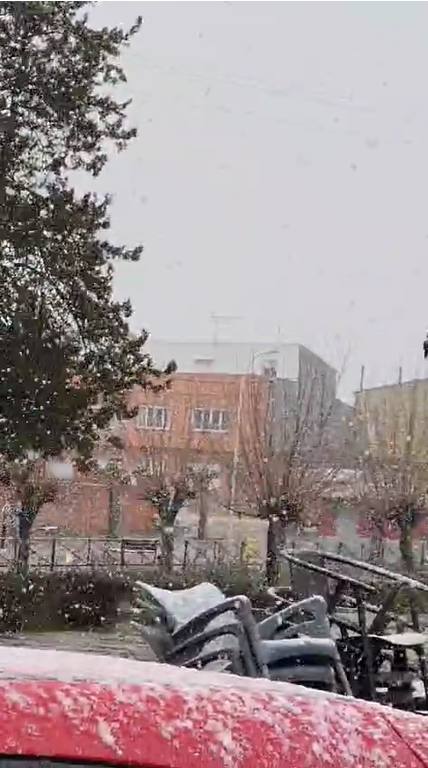 El temporal de nieve cubre de blanco la provincia de León