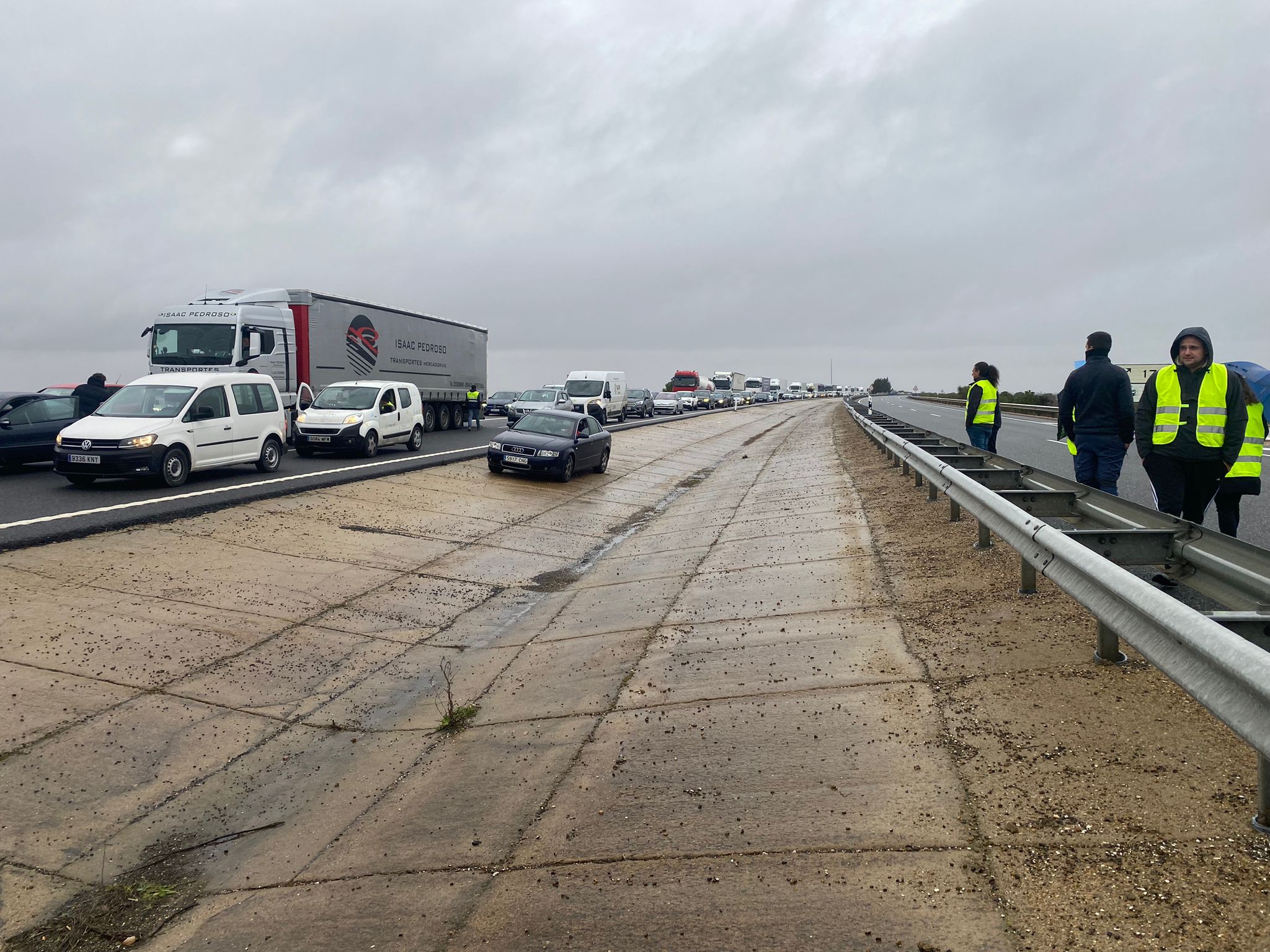 Octava jornada de movilizaciones del campo leonés