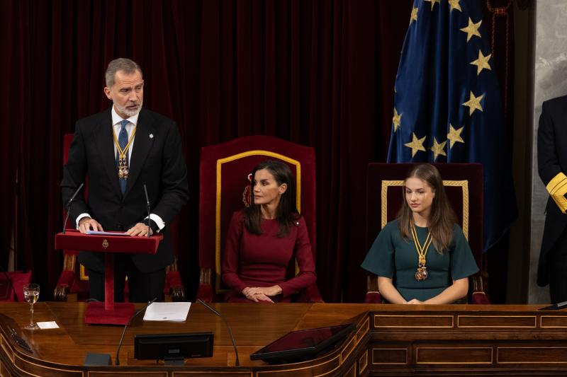 Directo | Felipe VI: «Me corresponde el honor de declarar abierta la XV Legislatura»
